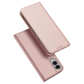 Dux Ducis Samsung Galaxy S25 Edge Skin Pro Flip deksel   Rosa
