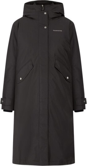 Didriksons Mia Wns Parka L 2 Black Black 38 Didriksons Mia Wns Parka L 2 Black Black 38