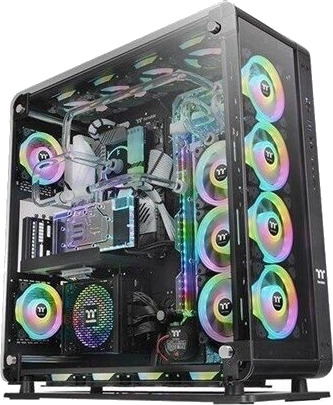 Thermaltake Core P8 Tempered Glass Svart