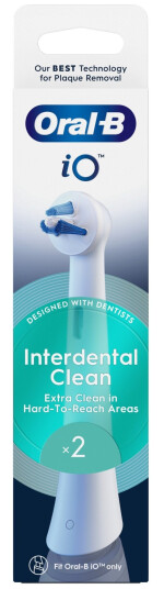 Oral-B iO Interdent Clean Tannbørstehodet 2-pack