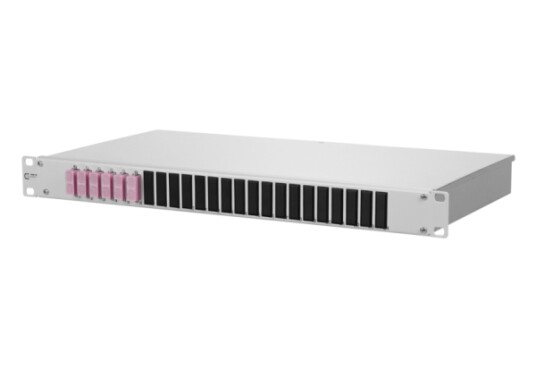 Metz Connect Opdat Sc Grå Aluminium Stål Rackmontering 1U 482,6 Mm