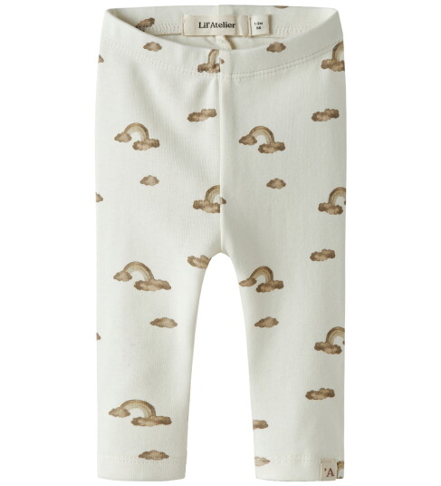 Lil"Atelier Nbnlayo Kim Slim Leggings Lil Noos   Cream   56
