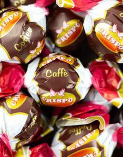 1 kg Crispo Praline Coffee Sjokoladepraliner med Kaffesmak 1 kg Crispo Praline Coffee Sjokoladepraliner med Kaffesmak