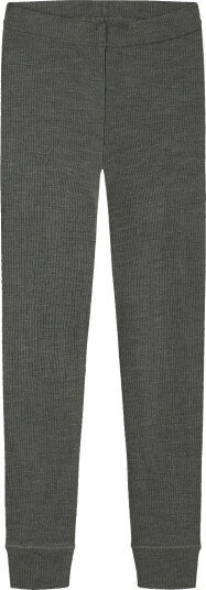 Name It Nknwax Wool Rib Leggings Khaki green 116