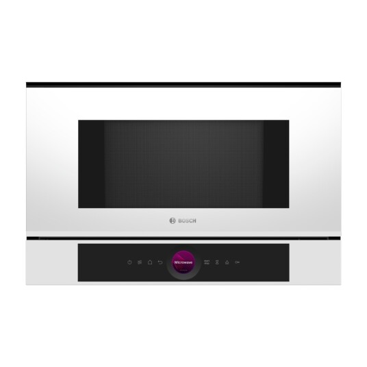 Bosch Serie 8 Innebygd Mikrobølgeovn 21L 900W Hvit BFL7221W1 Bosch Serie 8 Innebygd Mikrobølgeovn 21L 900W Hvit BFL7221W1