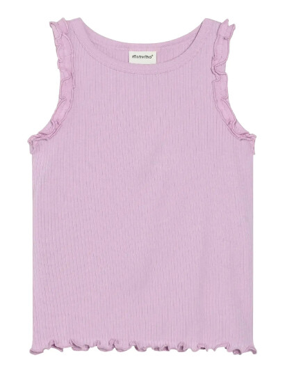 Minymo Top Ns Rib Purple 104