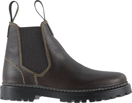 Angulus Støvler Smal til nord Dark Brown/Brown Elastisk Angulus 40 Støvler Brun Svart
