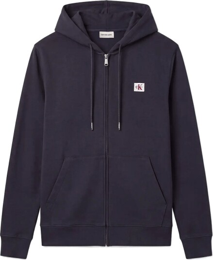 Calvin Klein Jeans Ls Eu 350Terry Badge Fz Hoodie Navy L