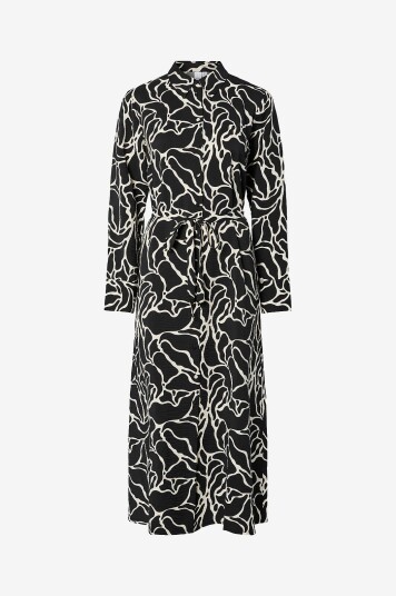 Y.A.S - Kjole Yaskaya LS Long Shirt Dress S. NooSvart Y.A.S - Kjole Yaskaya LS Long Shirt Dress S. NooSvart