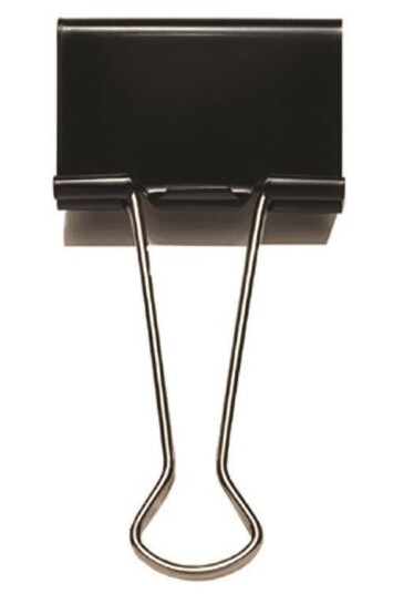 Büngers Foldbackklemme med metallbrakett 41 mm - 12 stk