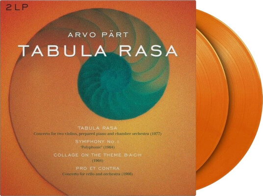 Tabula Rasa / Symphony 1 / Collage On A Theme Bach LP/Vinyl Tabula Rasa / Symphony 1 / Collage On A Theme Bach LP/Vinyl