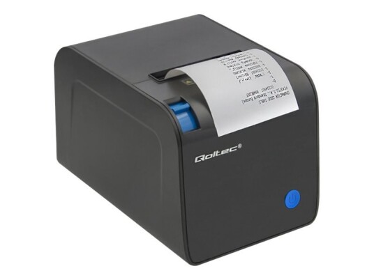 Qoltec Etikettskriver Termolinje Rull (8 Cm) 203 Dpi Inntil 250 Mm/Sek Usb