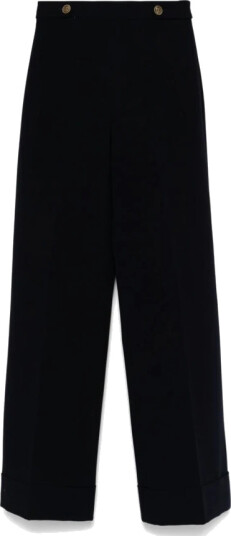Twinset Dame Bukser Svart S,
