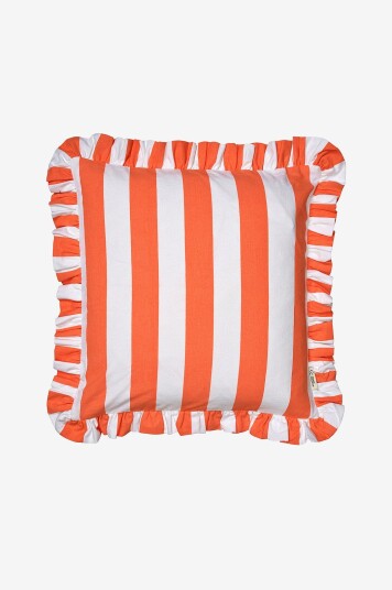 Classic Collection Putetrekk Ruffle Stripes Kobber