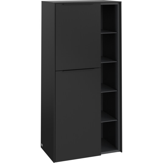 VILLEROY & BOCH SUBWAY 3.0 SIDESKAP 57X120 VENSTRE VOLCANO BLACK HÅNDTAK I MØBELETS FARGE VILLEROY & BOCH SUBWAY 3.0 SIDESKAP 57X120 VENSTRE VOLCANO BLACK HÅNDTAK I MØBELETS FARGE
