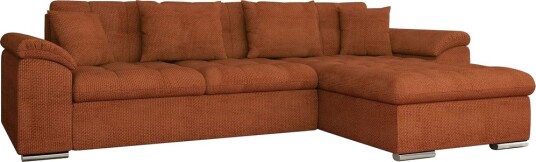 Camior Sofa med Divan 3 seter Oransje
