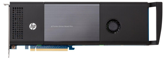 HP Z Turbo Drive Quad Pro - SSD - 2 TB - PCIe 3.0 x16