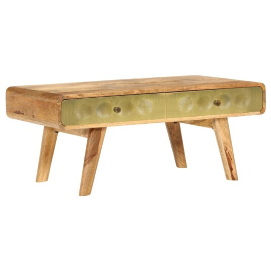 vidaXL Salongbord heltre mango 90x50x40 cm vidaXL Salongbord heltre mango 90x50x40 cm