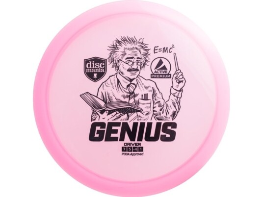 Discgolf Discmania Fairway Driver Genius Active Premium Pink 7/5/-4/1