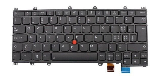 Lenovo Sunrex - Brbart tastatur - til utskifting - Sveitsisk - Svart