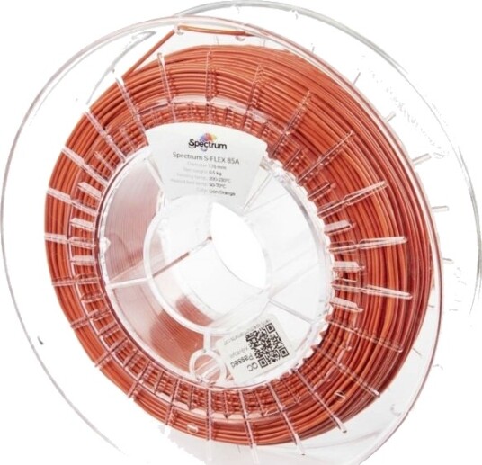 Spectrum S-Flex 85A Filament 1.75 mm 500 g Lion Orange 80576