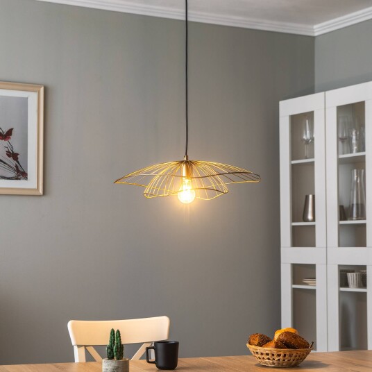 Opviq Hengelampe Tel 6503 Ø50cm svart antikk Opviq Hengelampe Tel 6503 Ø50cm svart antikk