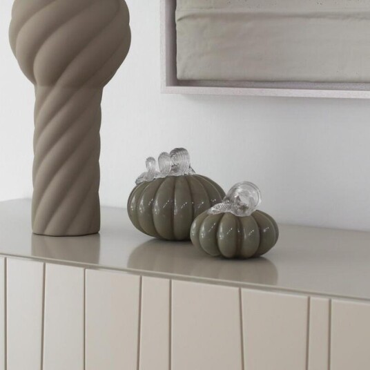 Cooee Gresskar Glass Khaki H8