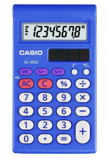 Lommeregner Casio Sl-450S Hardbox 8 Cifre