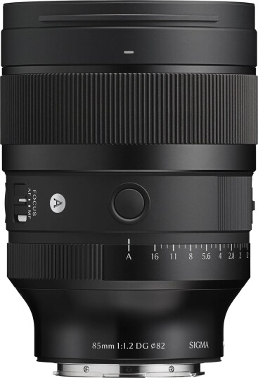 Sigma 85mm f/1.2 DG Art L-Mount. Ø82mm