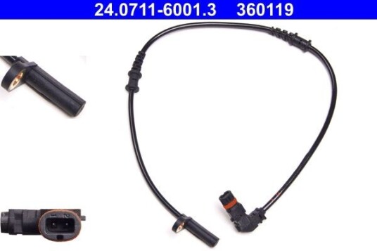 ABS sensor ATE 24.0711-6001.3
