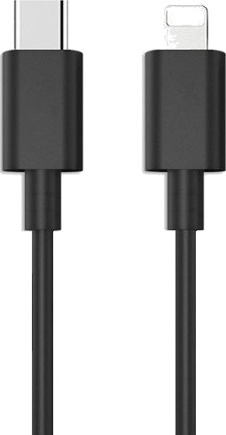 Usb-Kabel Vega Usb-A Til Lightning 1 M Svart (30750)