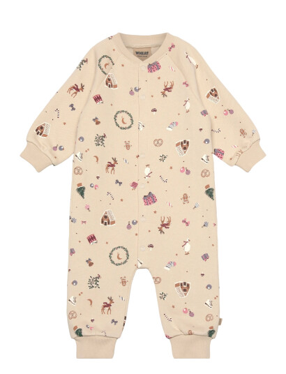 Wheat Jumpsuit L/S Lilo Beige 86