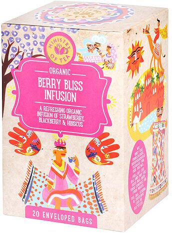 Ministry of Tea Berry Bliss te Øko - 20 Poser Ministry of Tea Berry Bliss te Øko - 20 Poser
