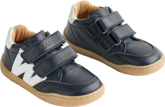 Wheat Sneaker Barres Navy 34