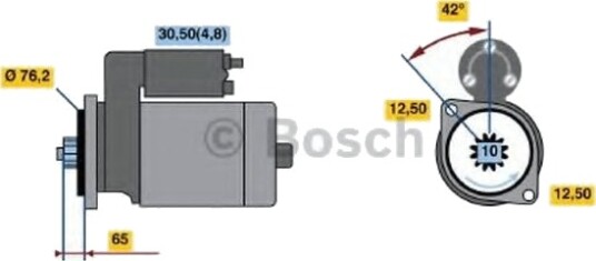 BOSCH 0 986 020 230 Starter BOSCH 0 986 020 230 Starter