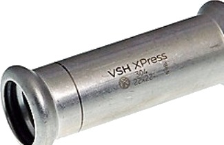 Vsh Xpress Skyvemuffe 22 Mm Rf 304 Muffe/Muffe