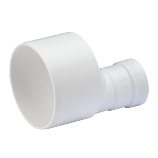 Wavin Wafix Eksentrisk Overgang PP 75x32mm