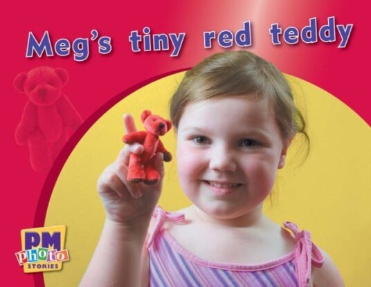 Meg's tiny red teddy Meg's tiny red teddy