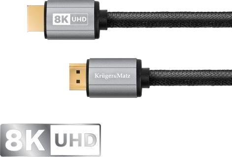 Kruger&Matz Hdmi Til Hdmi Kabel 1,8 M Svart Km1265