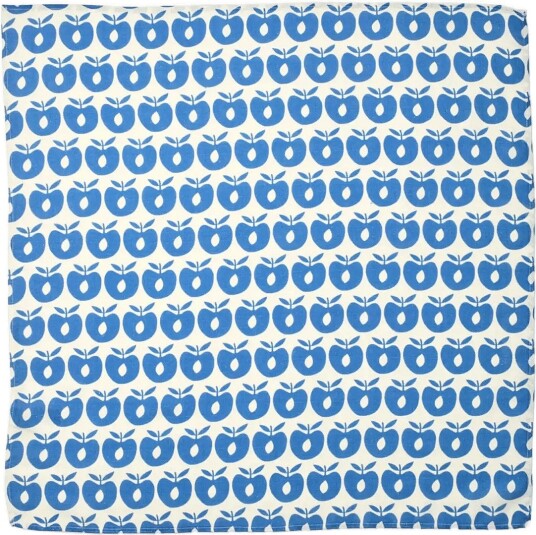 Småfolk | 3 Packs Of Muslin Cloths With Apples | ONE SIZE