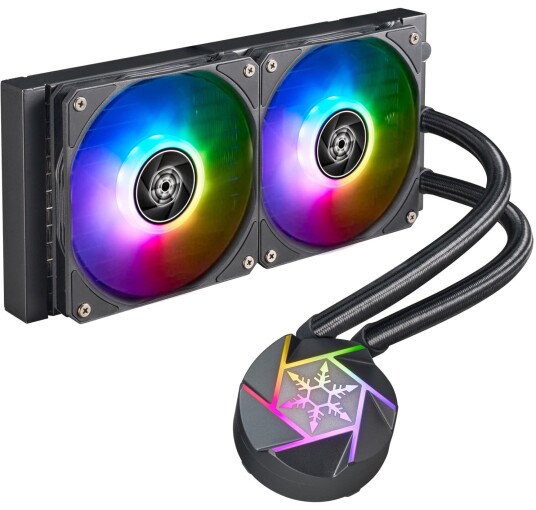 Silverstone VIDA 240 SLIM CPU-kjøler 12 cm Sort Silverstone VIDA 240 SLIM CPU-kjøler 12 cm Sort
