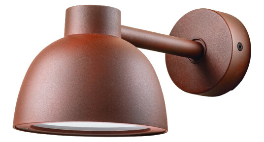 Herning mini vegglampe IP65 8/17W 3000/4000K Dimbar Corten