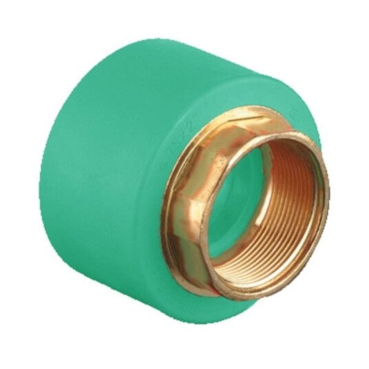 Armaturjonsson Blue Pipe Overgangsmuffe Hexagon Innvendig 50mmx1 1/2"