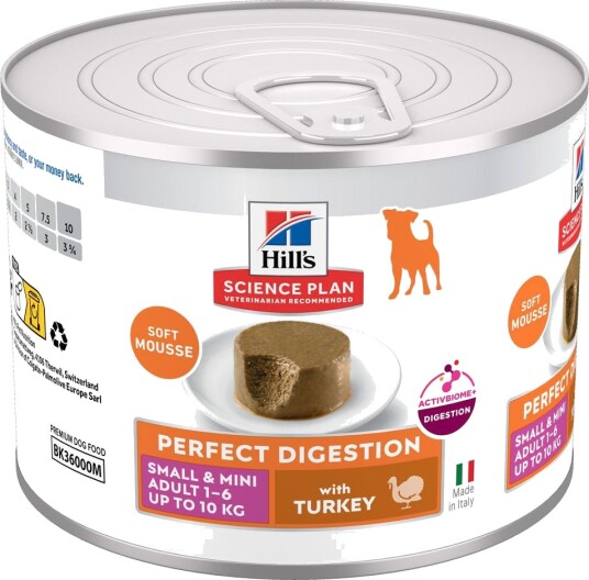 Hill'S Science Plan Perfect Digestion Adult Small & Mini Mousse 24 X 200 G