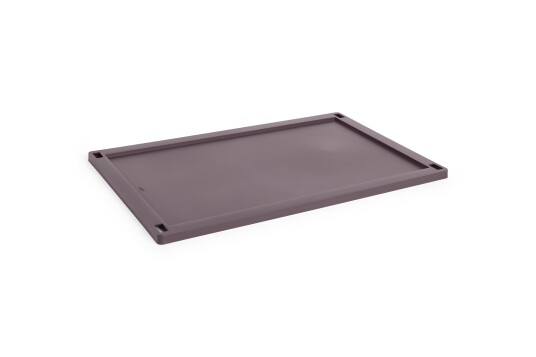 Hay Colour Crate Plastic Large Lokk Bordeaux Hay Colour Crate Plastic Large Lokk Bordeaux
