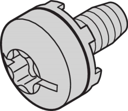 Schroff Taptite Skrue Nts M6 Taptite Skrue 50 Stk 23130285 23130285