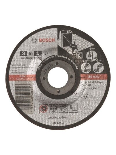Bosch 3 i 1 kappeskive 115 mm