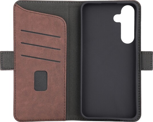Gear Lommebokdeksel Samsung Galaxy S24 Plus Brun med 3 Kortlommer Gear Lommebokdeksel Samsung Galaxy S24 Plus Brun med 3 Kortlommer