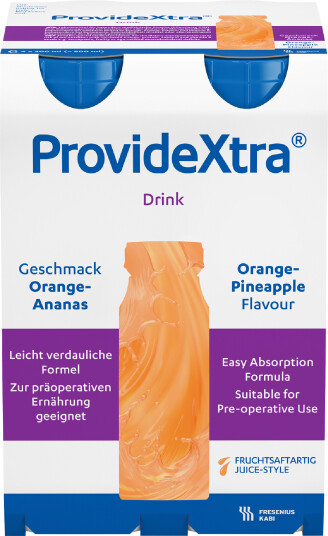 ProvideXtra Drink næringsdrikk appelsin/ananas 4x200 ml