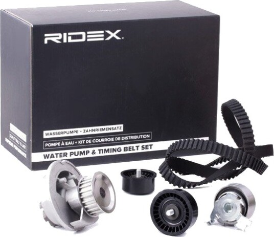 Registerreimsett med vannpumpe RIDEX 3096W0112